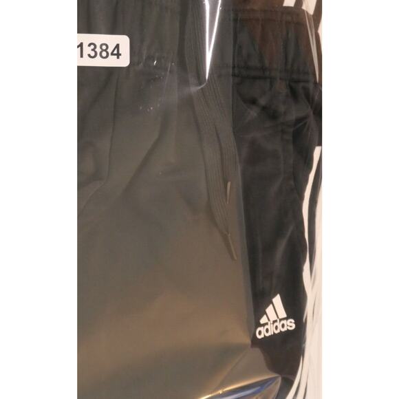 Adidas Fleece Lined Jogger Womens M Black Sweatpants Athleisure Athletic - Picture 6 of 6